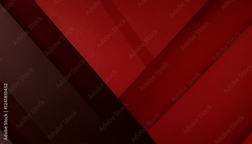 Obraz premium Black red abstract pattern background. Geometric shape. Line stripe triangle 3d. Shadow. Color gradient. Dark. Minimal.Template, presentation. Design. Wide banner. Panoramic.