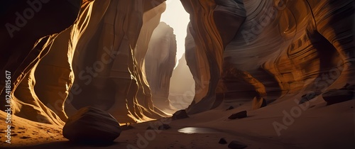 Magnificent rock formations capturing the essence of time carved through landscapes