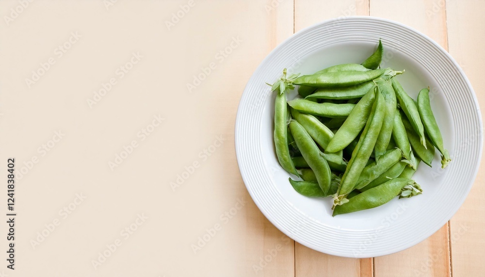 Fresh green peas in a white bowl. Healthy eating. Fresh green peas in a white bowl. Healthy eating.