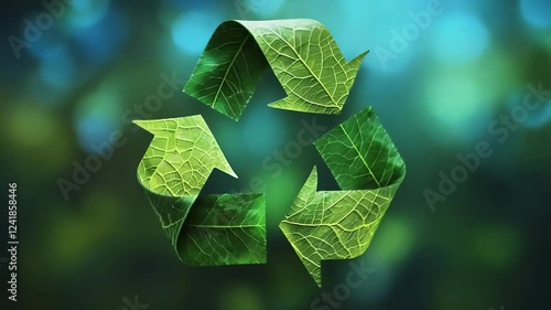 loop video sunny blank recycled background leaves recycle cardboard cardbox texture reusing arrows symbol colors paper ecology blurred arrow material eco wallpaper leaf twig recycling green