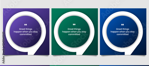 Creative Testimonial, What our Clients Say, Quote , Review, Feedback, Infographic Template, Label, Editable Vector Illustration