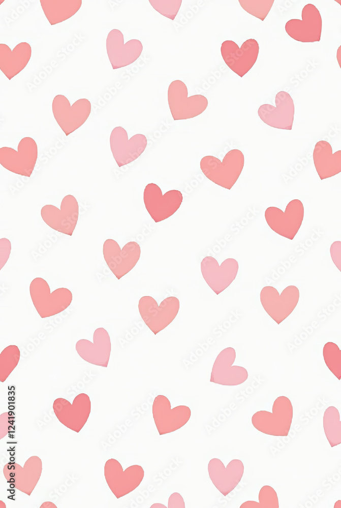 Randomly Positioned Hearts on a Light Background – Hearts scattered across a light backdrop in an unpredictable pattern, representing emotions, love, and joyful. Randomly Positioned Hearts on a Light Background – Hearts scattered across a light backdrop in an unpredictable pattern, representing emotions, love, and joyful.