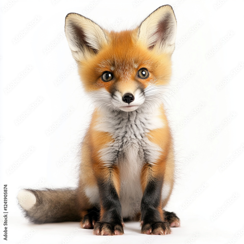 Obraz premium red fox vulpes