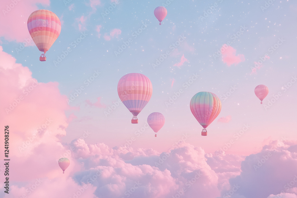 Naklejka premium Kids Room Wallpaper Design