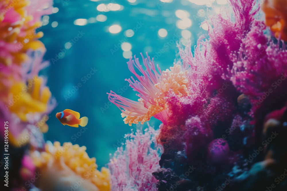 Naklejka premium Kids Room Wallpaper Design