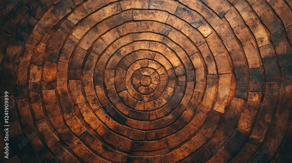 Fototapeta premium Rustic Copper Artwork