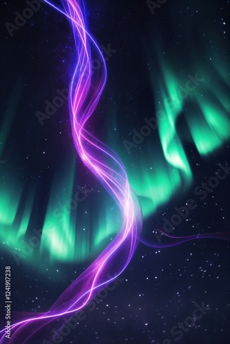 Purple and tile lightning background for nature phenomena designs, phone wallpapers and science themes for blogs, websites, for phones, for presentations, clip art for cards and design