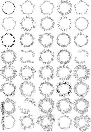 Vector Handdrawn Element Logo 2 (white background)