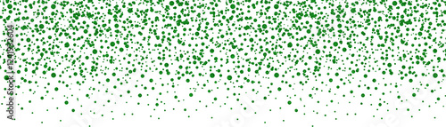 Green glitter confetti border overlay, rhinestone diamond sparkly confetti transparent background png