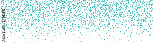 Teal foil confetti border overlay, turquoise rhinestone diamond glitter confetti transparent background png