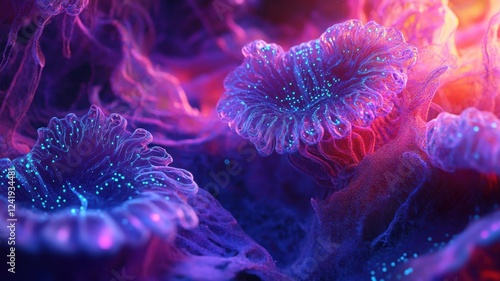 Close-up of vibrant coral p...