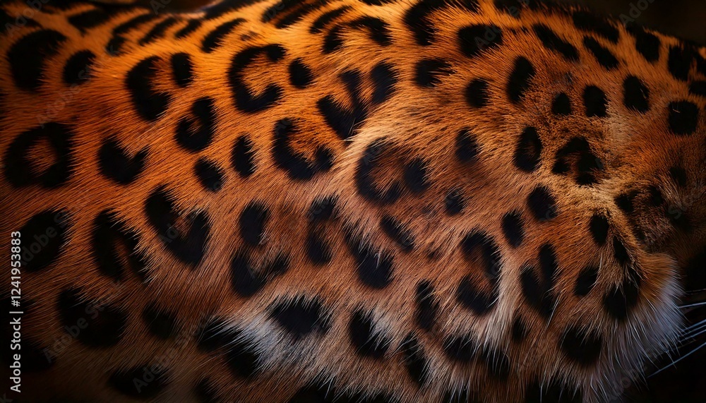Close-Up of Jaguar Fur: Rich Patterns and Textures of the Wild Close-Up of Jaguar Fur: Rich Patterns and Textures of the Wild