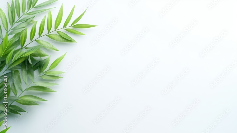 A vibrant arrangement of green leaves set against a clean white background, ideal for nature-themed projects, wellness materials, or eco-friendly designs A vibrant arrangement of green leaves set against a clean white background, ideal for nature-themed projects, wellness materials, or eco-friendly designs