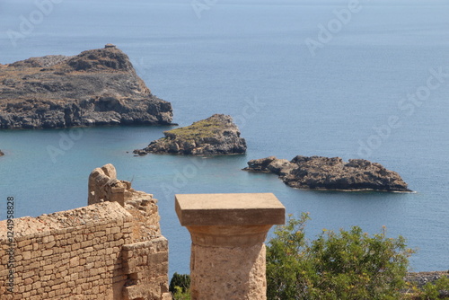 view of the sea from the sea