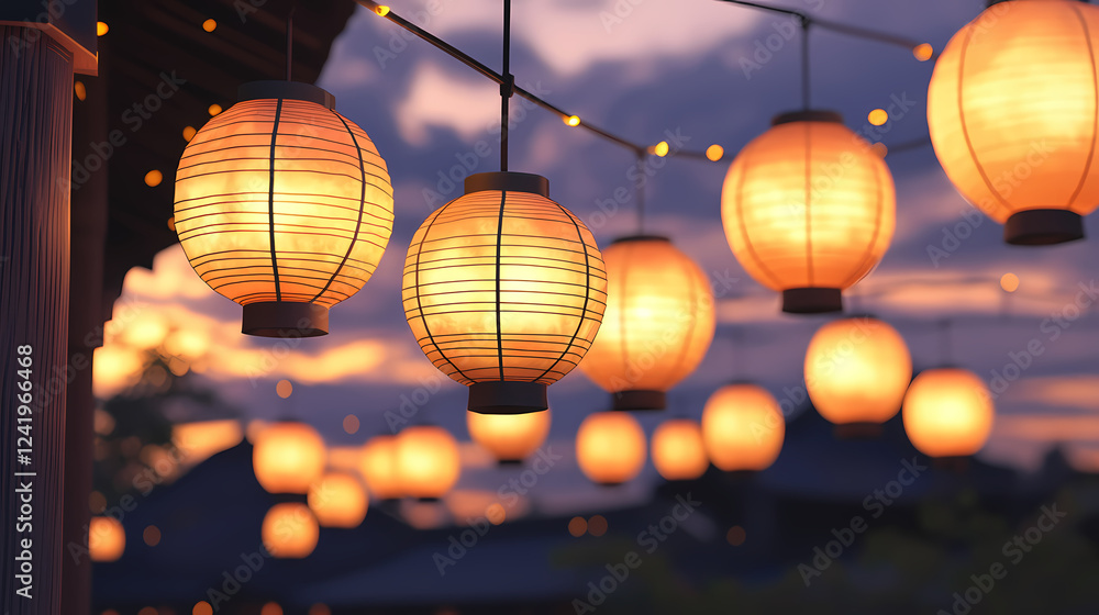 beautifully lit paper lanterns beautifully lit paper lanterns