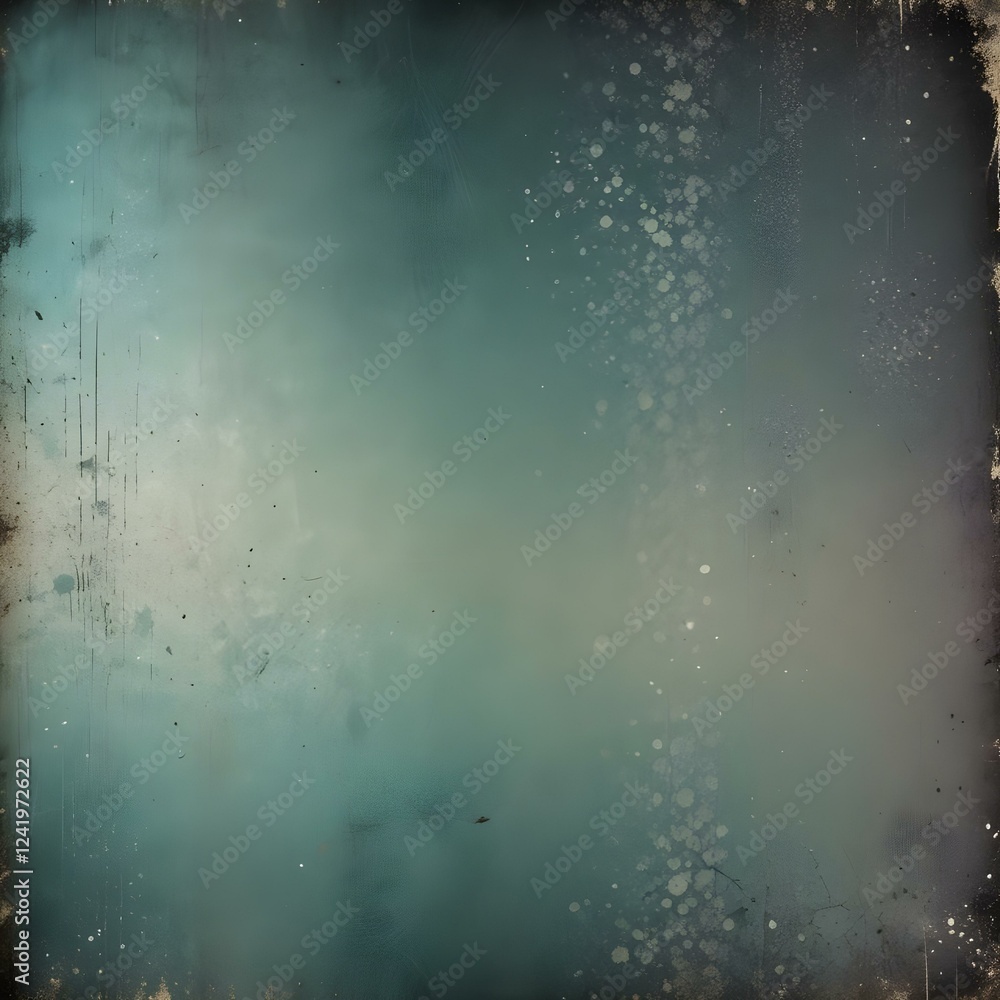 Obraz premium Distressed Film Grain with Glitter Overlays Retro