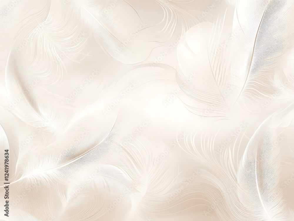 Intricate Feather Art with Soft and Graceful Touch Intricate Feather Art with Soft and Graceful Touch