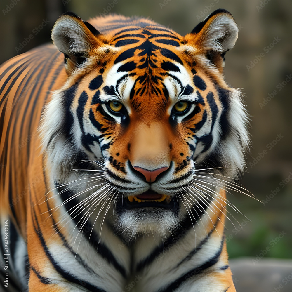 Naklejka premium tiger