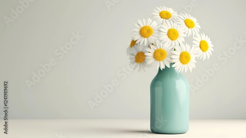 Wallpaper Mural daisy flowers in vase Torontodigital.ca