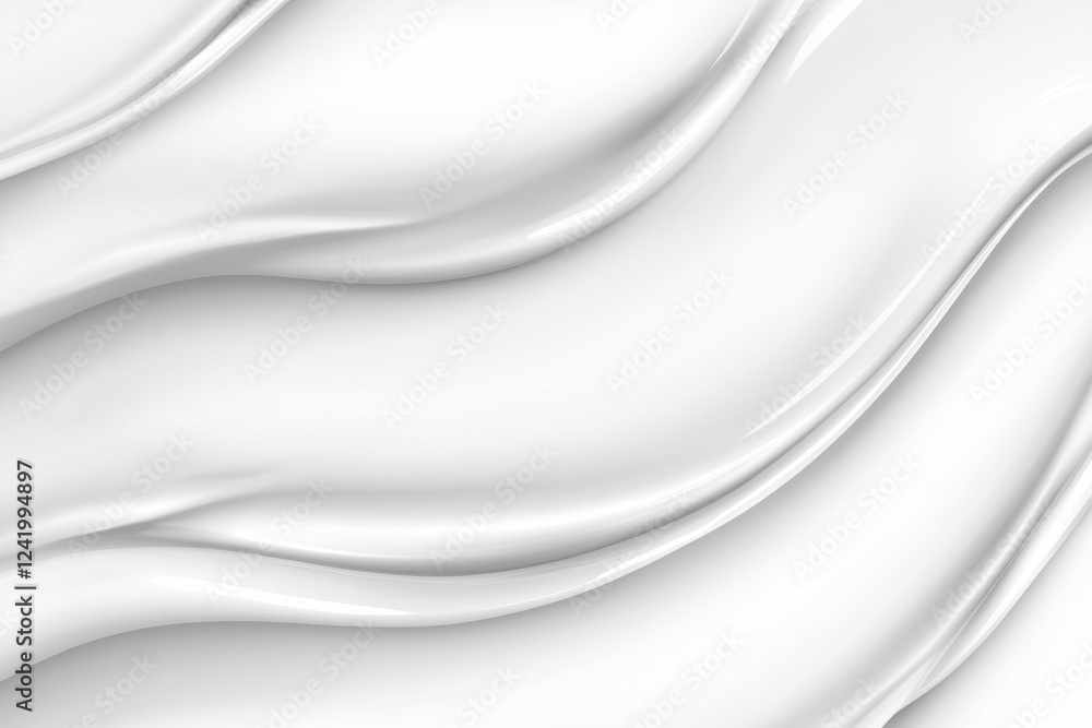 White abstract waves are flowing smoothly, creating an elegant and minimalist pattern, perfect for backgrounds, presentations, or artistic projects White abstract waves are flowing smoothly, creating an elegant and minimalist pattern, perfect for backgrounds, presentations, or artistic projects