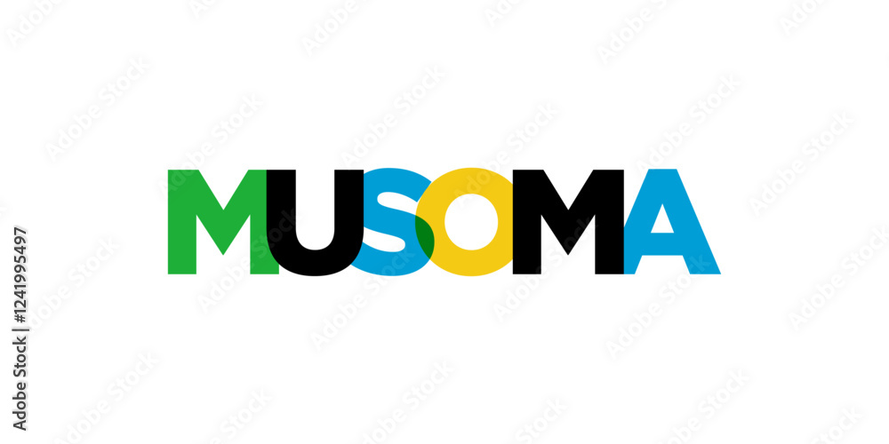 Musoma in the Tanzania emblem. The design features a geometric style, vector illustration with bold typography in a modern font. The graphic slogan lettering. Musoma in the Tanzania emblem. The design features a geometric style, vector illustration with bold typography in a modern font. The graphic slogan lettering.