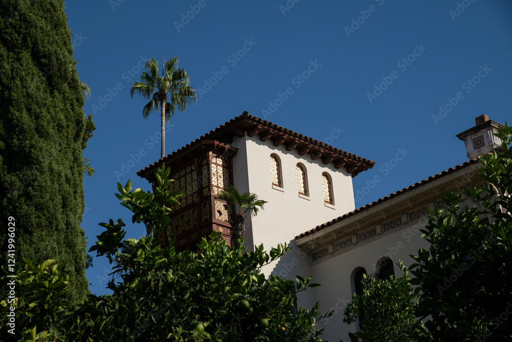 Hearst Castle, Pacific Highway in California Hearst Castle, Pacific Highway in California