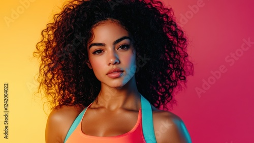Young Latina Fitness Model ...