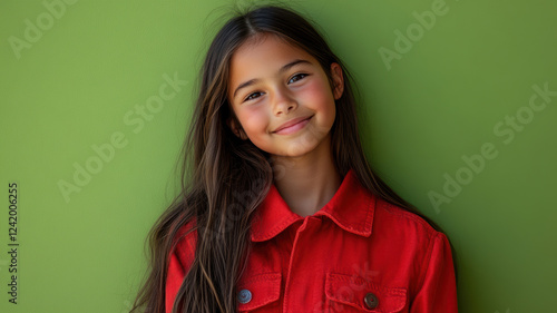 Cheerful young Native Ameri...