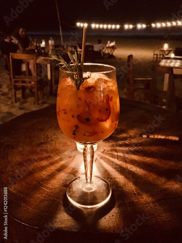 cocktail in the bar