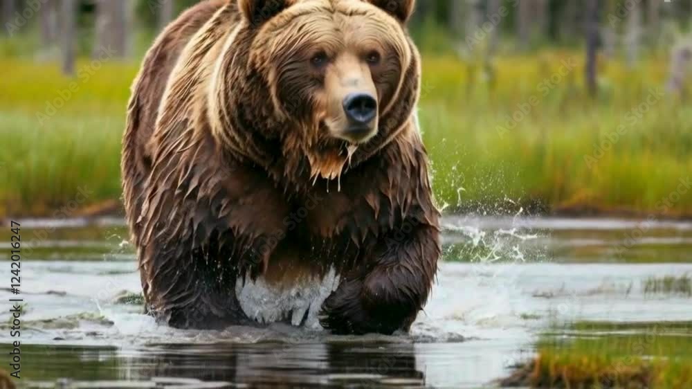 Close-Up of a Brown Bear in the Wild
Close-Up of a Brown Bear in the Wild