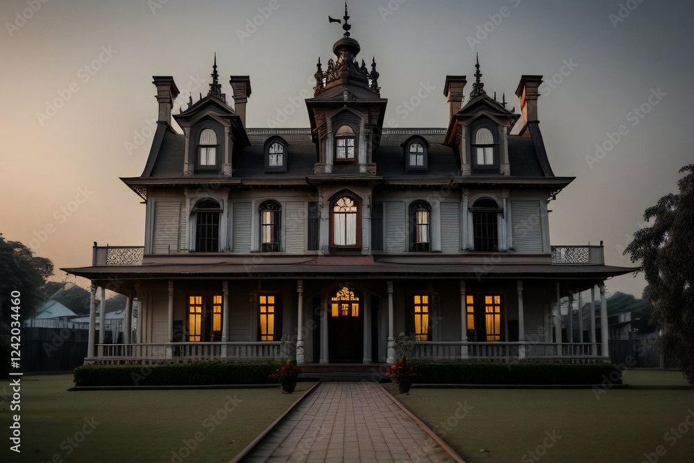 Fototapeta premium Vintage house