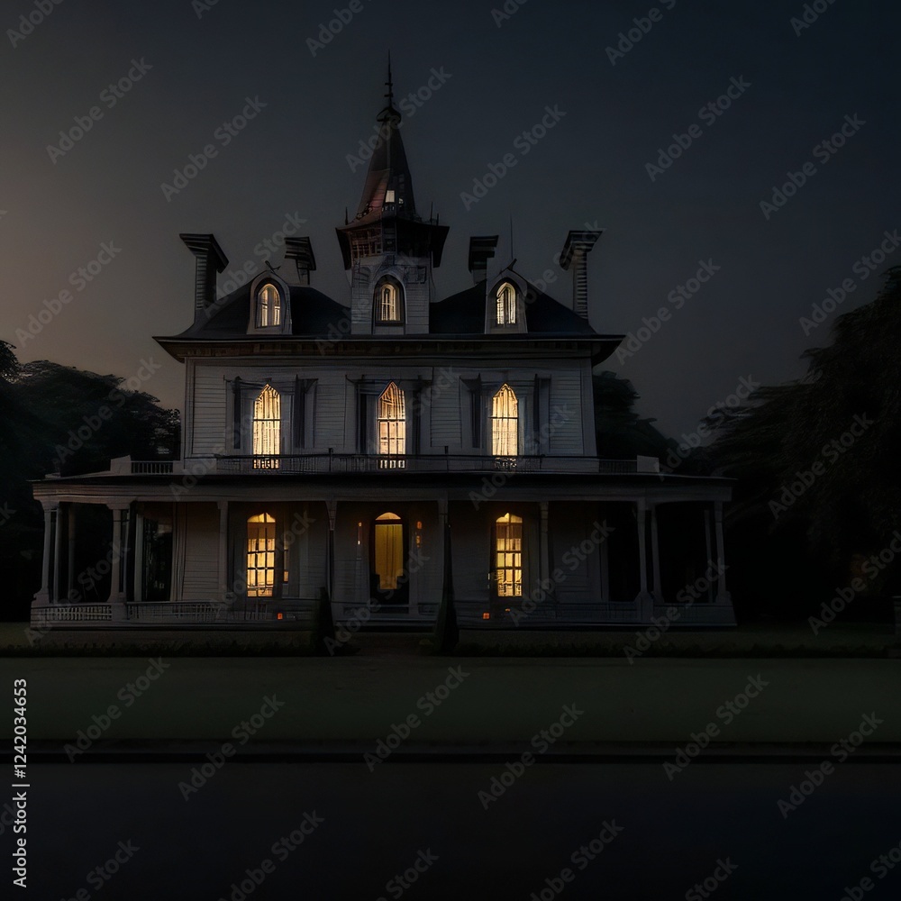 Naklejka premium Vintage house