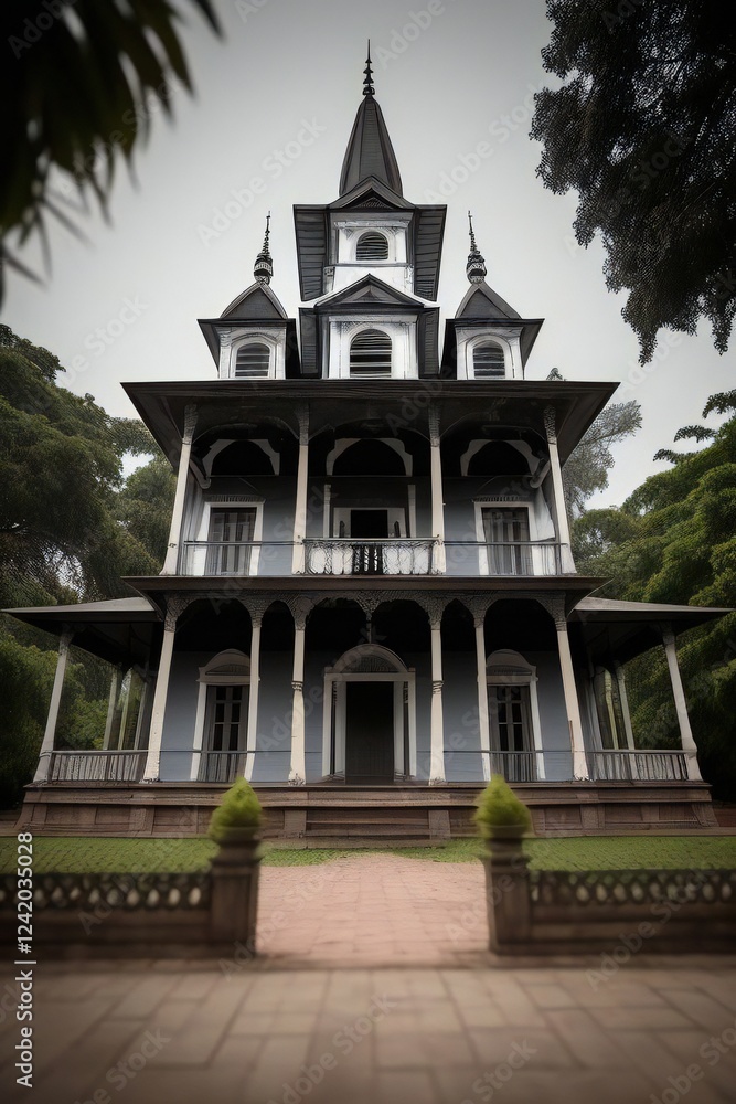 Obraz premium Vintage house