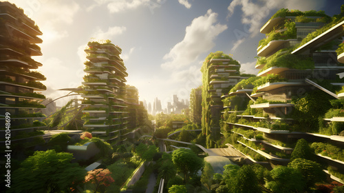 Green Futuristic Cities