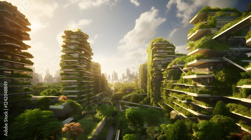 Green Futuristic Cities