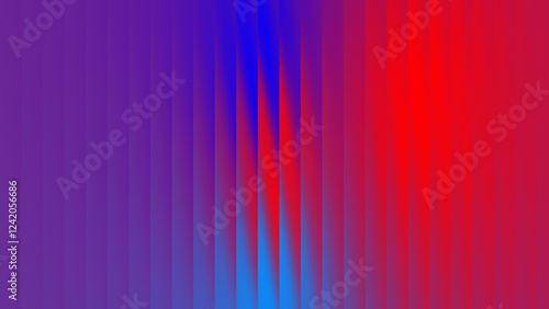 Abstract gradient line wave shape color background illustration