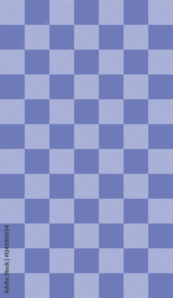 Vertical abstract purple checkered pattern background with alternating light and dark violet squares. Concept of geometric symmetry, minimalism, texture, digital art for creative and design projects Vertical abstract purple checkered pattern background with alternating light and dark violet squares. Concept of geometric symmetry, minimalism, texture, digital art for creative and design projects