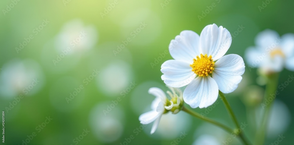 Delicate gypsophila blooms, tiny white petals, close-up view , bloom, elegant Delicate gypsophila blooms, tiny white petals, close-up view , bloom, elegant