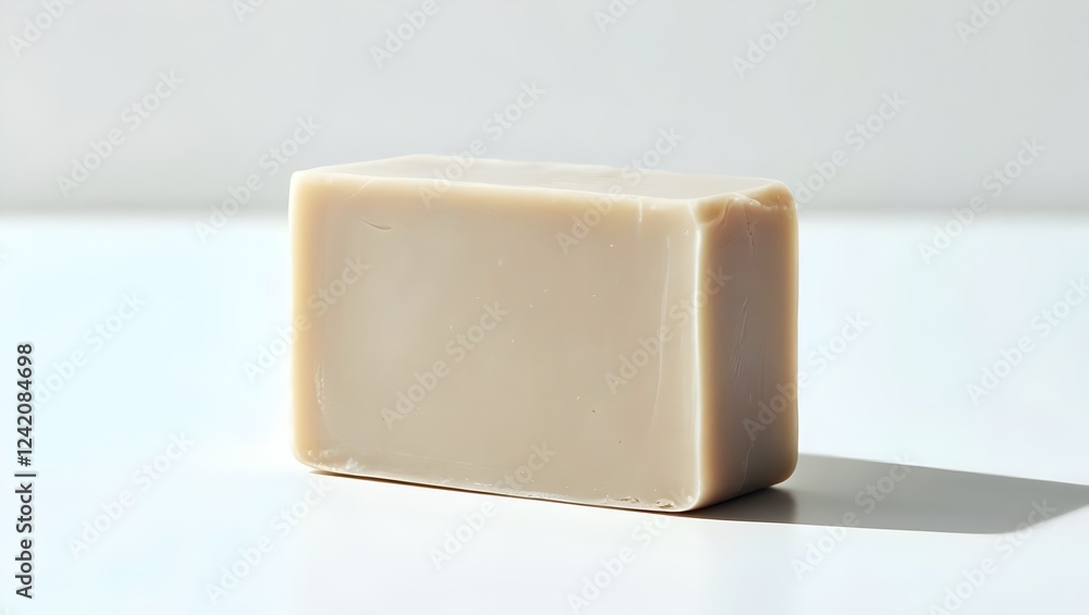 Unmarked Bar Soap with Smooth Surface Unmarked Bar Soap with Smooth Surface