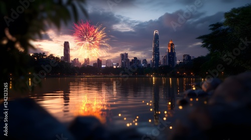 fireworks that are lively and clean