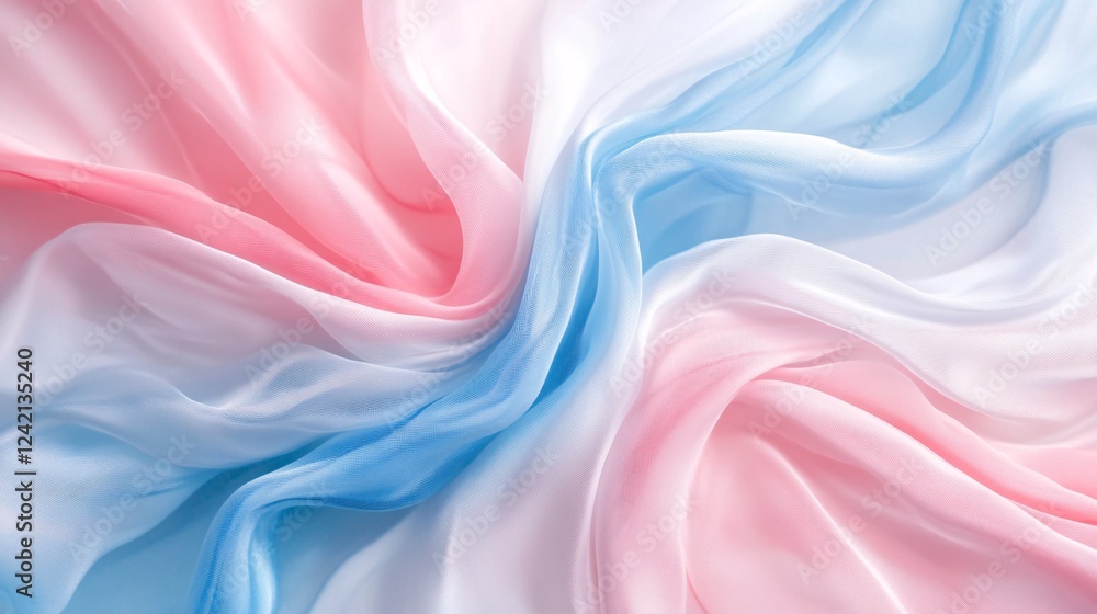 Obraz premium pink silk background