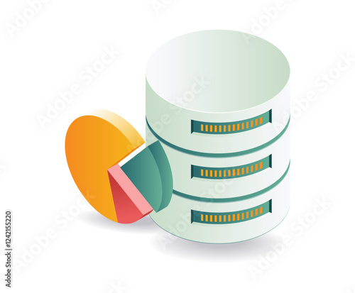 Pie chart management database