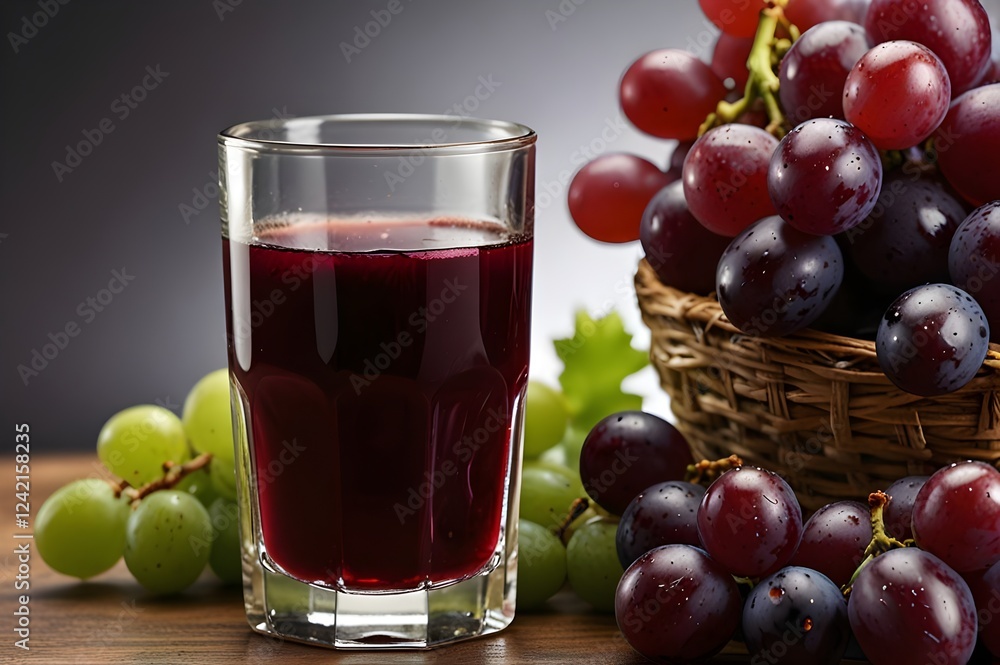Cup of Grapes Juice Cup of Grapes Juice