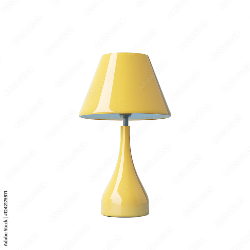 A Stylish and Modern Yellow Table Lamp Perfect for Bedside, Desk, or Nightstand Illumination A Stylish and Modern Yellow Table Lamp Perfect for Bedside, Desk, or Nightstand Illumination