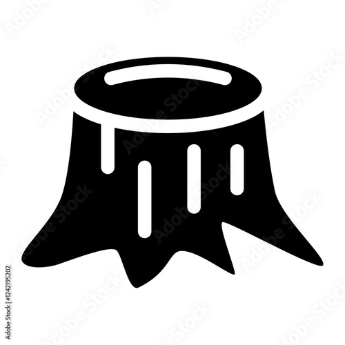 tree stump icon