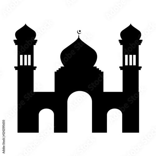 Islamic Mosque Silhouette