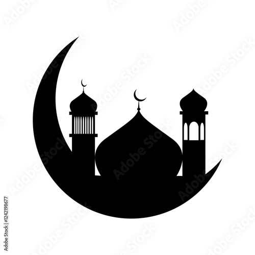 Islamic Mosque Silhouette