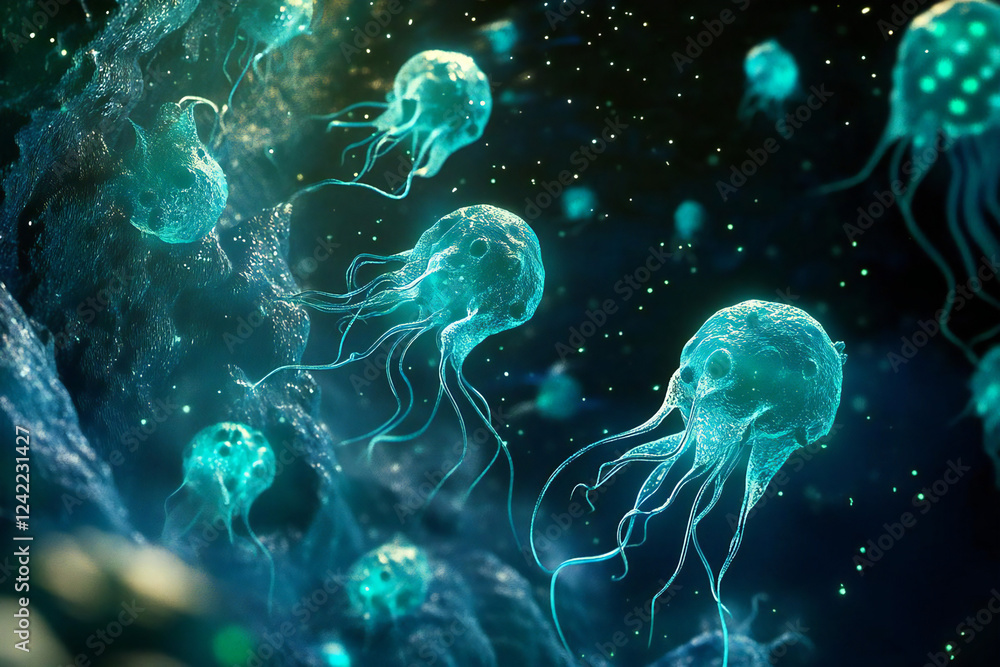 微生物の世界 - ウイルスの神秘的な拡がり 微生物の世界 - ウイルスの神秘的な拡がり