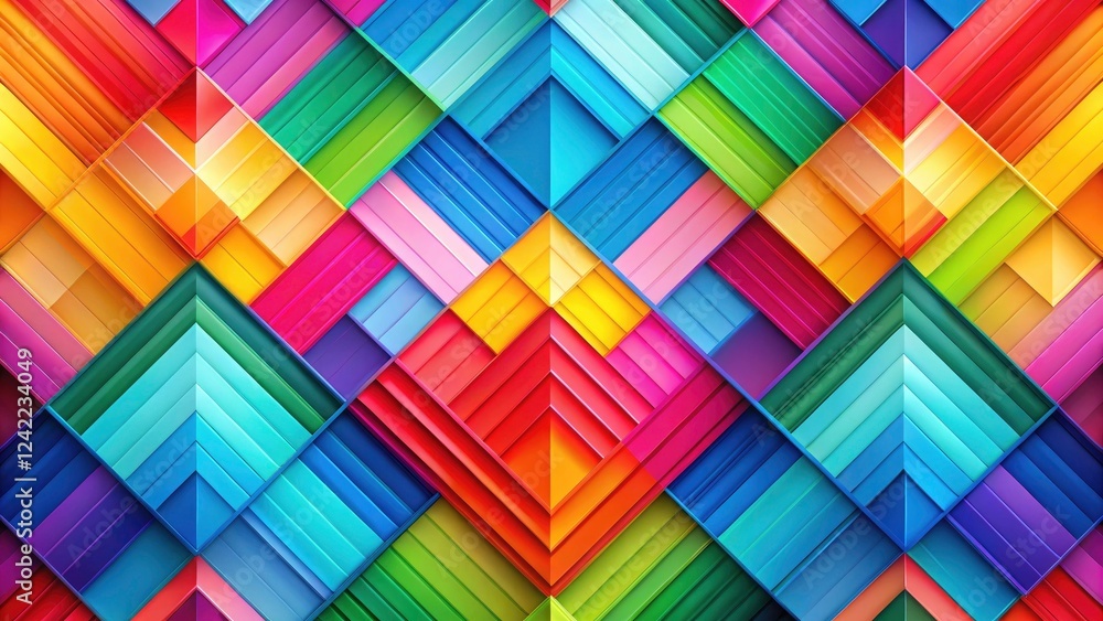 Psychedelic abstract texture; a colorful, geometric digital canvas for vibrant wall art. Psychedelic abstract texture; a colorful, geometric digital canvas for vibrant wall art.
