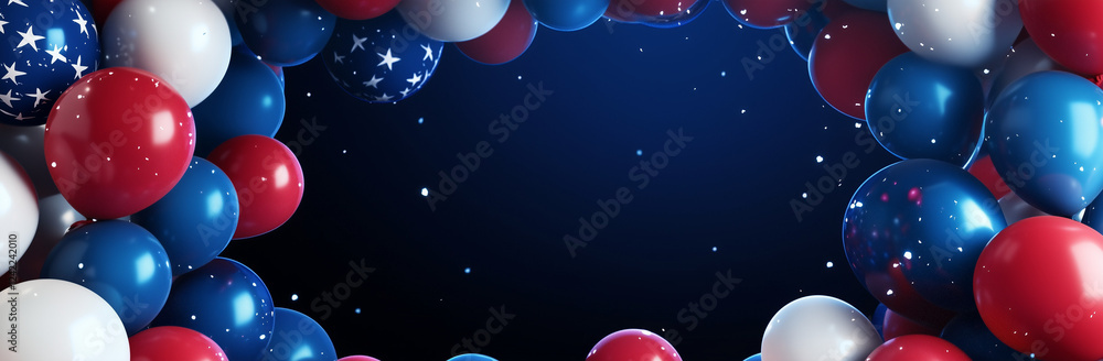 colorful balloons background